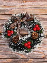 Carregar imagem no visualizador da galeria, Hanging Christmas Wreaths On Shop Windows And Doors