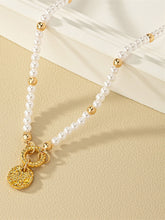 Laden Sie das Bild in den Galerie-Viewer, Versatile Niche Rice Bead Necklace Pendant Clavicle Chain