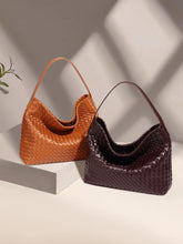 Load image into Gallery viewer, Woven Large Capacity Shoulder Crossbody Bag