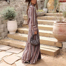 Load image into Gallery viewer, Bohemian Chic Maxi Dress