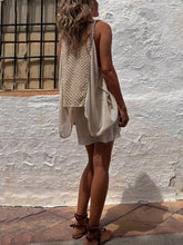 Carica l&#39;immagine nel visualizzatore di Gallery, Ethnic Print Knit Panel Loose Tank