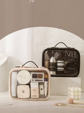 Carica l&#39;immagine nel visualizzatore di Gallery, Transparent PU Portable Makeup Bag