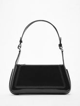 Load image into Gallery viewer, Square Faux Patent Finished Shoulder Bag