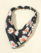 Load image into Gallery viewer, Daisy Print Headband