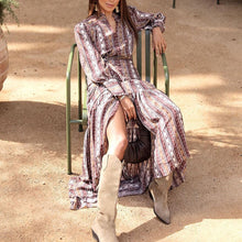 Load image into Gallery viewer, Bohemian Chic Maxi Dress