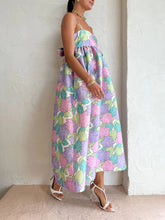 Load image into Gallery viewer, Beautiful Temperament Printed Strapless Backless Swing Dress