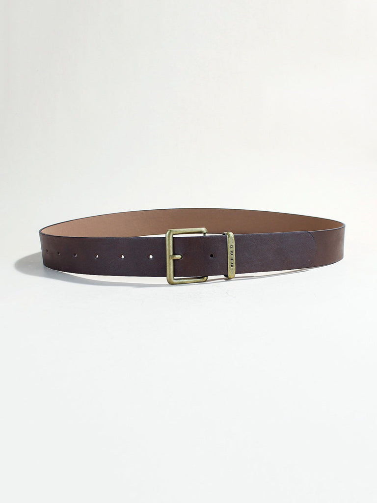 Simple Gold Buckle Belt