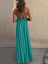 Load image into Gallery viewer, Halter Neck Casual Resort Maxi Dress