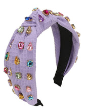 Load image into Gallery viewer, Pink Multi Color Rhinestone Headband