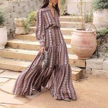 Load image into Gallery viewer, Bohemian Chic Maxi Dress