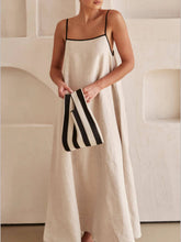 Load image into Gallery viewer, Classic Holiday Style Contrasting Suspender Dress