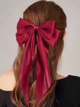 Load image into Gallery viewer, Retro Ribbon Bow Hairpin Headdress