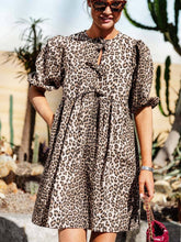 Load image into Gallery viewer, FREYA DRESS LEOPARD