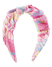 Load image into Gallery viewer, Floral Print Ruched Headband