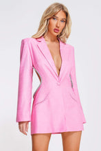 Load image into Gallery viewer, aikergood Amelia Rose Vif Blazer Mini Dress
