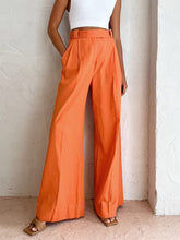 Load image into Gallery viewer, High Waist Wide Leg Loose Trousers