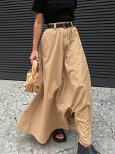 Load image into Gallery viewer, Personalized Street Style Loose Long Skirt