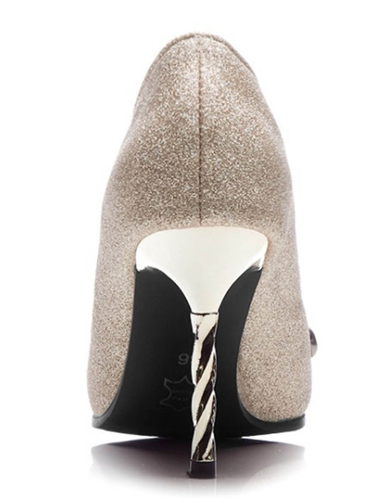 Pointed Stud High Heels