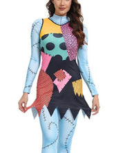 Load image into Gallery viewer, Cosplay Halloween Horror Night Sally Printed Short Skirt