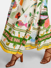 Load image into Gallery viewer, printed linen maxi dress