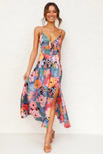 Carica l&#39;immagine nel visualizzatore di Gallery, Sweet Print Halter Dress