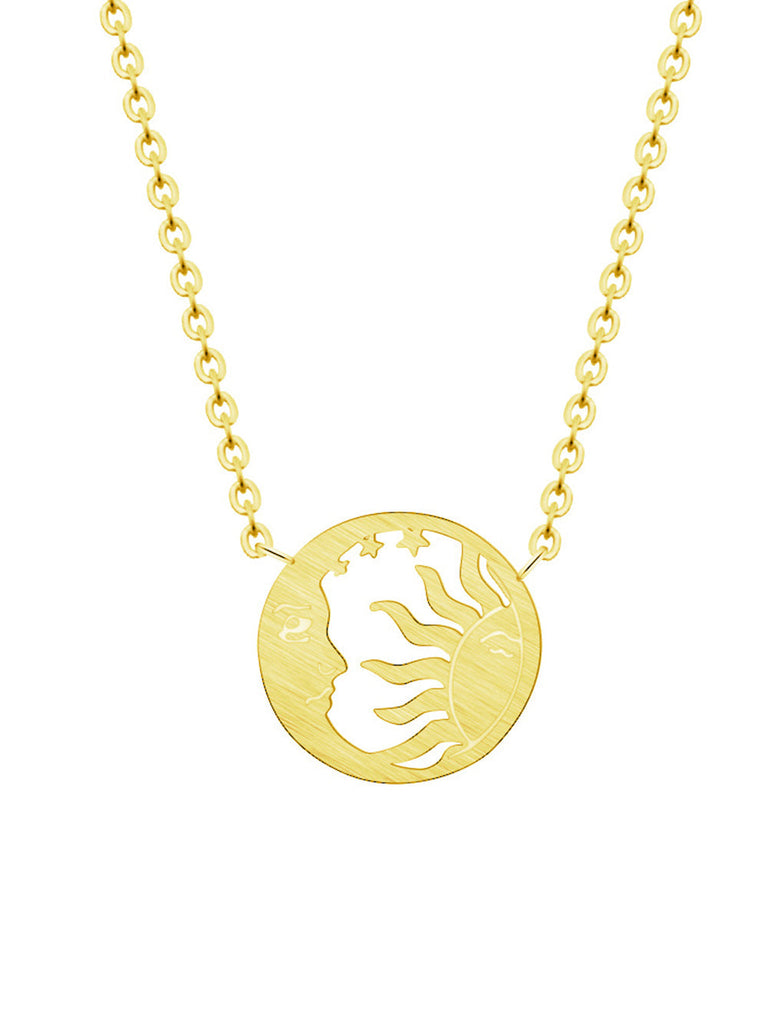 Collier "SOLEIL &amp; LUNE"