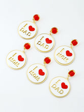 画像をギャラリービューアに読み込む, Mother&#39;s Day - Fashion Simple Acrylic Splicing Love Earrings