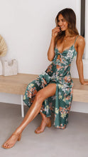 Carica l&#39;immagine nel visualizzatore di Gallery, Sweet Print Halter Dress