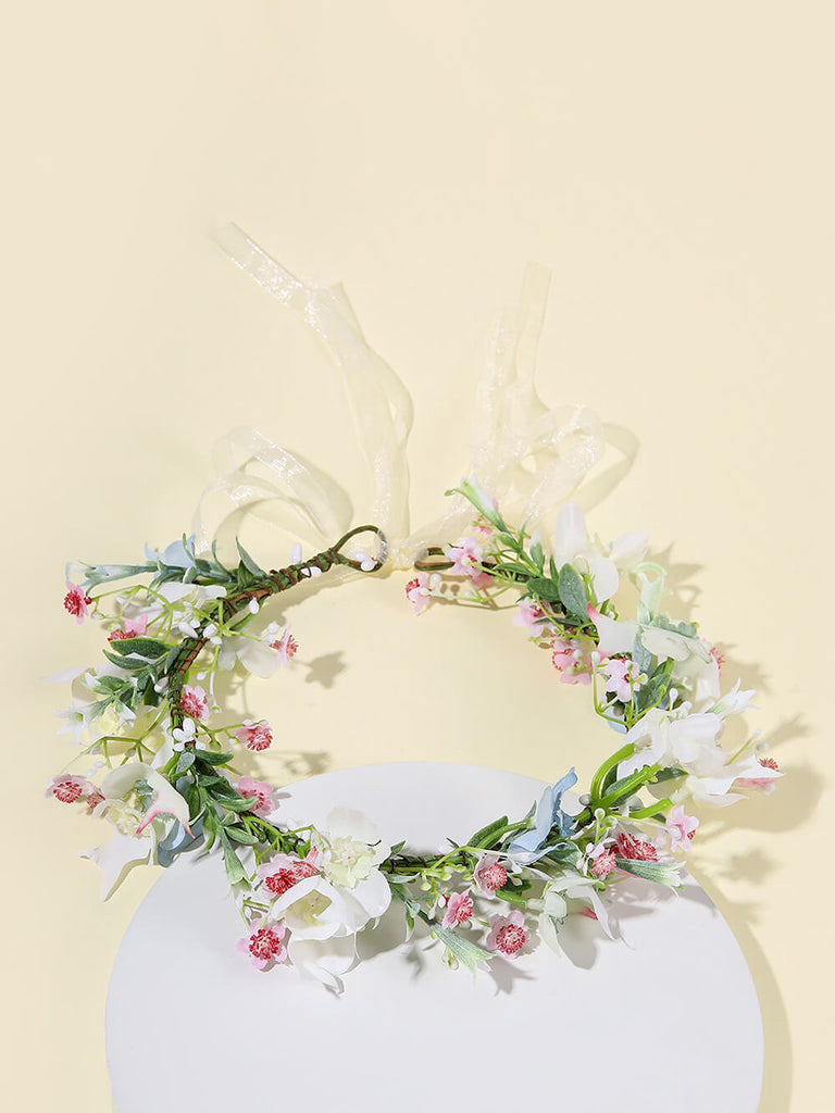 Couronne de fleurs Blossom Blush