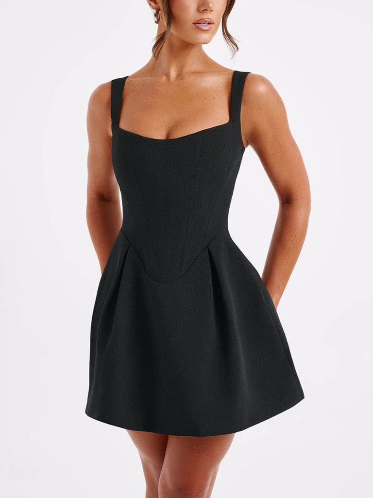 Corseted Mini Dress