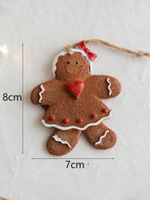 Load image into Gallery viewer, Gingerbread Man Decorated With Christmas Decorations