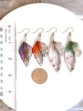 Load image into Gallery viewer, Butterfly Wing Handmade Earrings