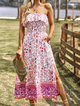 Carregar imagem no visualizador da galeria, Smocked Printed Dress