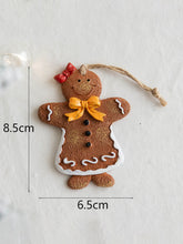 Laden Sie das Bild in den Galerie-Viewer, Gingerbread Man Decorated With Christmas Decorations