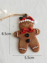 Load image into Gallery viewer, Gingerbread Man Decorated With Christmas Decorations