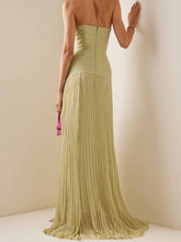 Carica l&#39;immagine nel visualizzatore di Gallery, Solid Splicing Off-Shoulder Maxi Dress