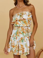 Carregar imagem no visualizador da galeria, Fashion Summer Floral Dress