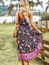 Laden Sie das Bild in den Galerie-Viewer, Smocked Printed Dress