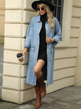 Načíst obrázek do prohlížeče Galerie, Autumn New Denim Casual Long Jacket