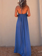 Load image into Gallery viewer, Halter Neck Casual Resort Maxi Dress