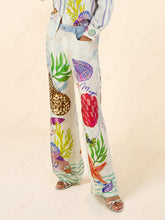 Lataa kuva Galleria-katseluun, Print Ocean Theme Pants