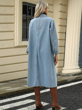 Načíst obrázek do prohlížeče Galerie, Autumn New Denim Casual Long Jacket