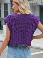 Load image into Gallery viewer, V-Neck Buttoned Knit Vest