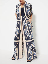 Indlæs billede til gallerivisning Summer Vacation Style Unique Ethnic Print Loose Oversized Blouse