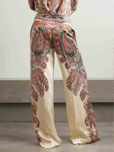 Load image into Gallery viewer, Exquisite Vintage Paisley Print Wide-leg Pants