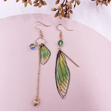 Load image into Gallery viewer, Butterfly Wing  Cicada Wing Classic Tassel Earrings