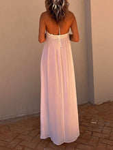 Laden Sie das Bild in den Galerie-Viewer, Halter Neck Casual Resort Maxi Dress