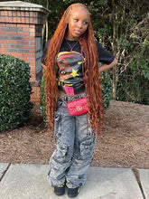 Load image into Gallery viewer, Trendy Multi-Pocket Workwear Denim