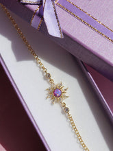 Indlæs billede til gallerivisning Retro Dopamine Sun Necklace Opal Pendant Opal Necklace Earrings