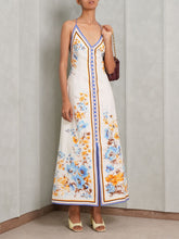 Load image into Gallery viewer, Halcyon Slip Printed Midi Dress